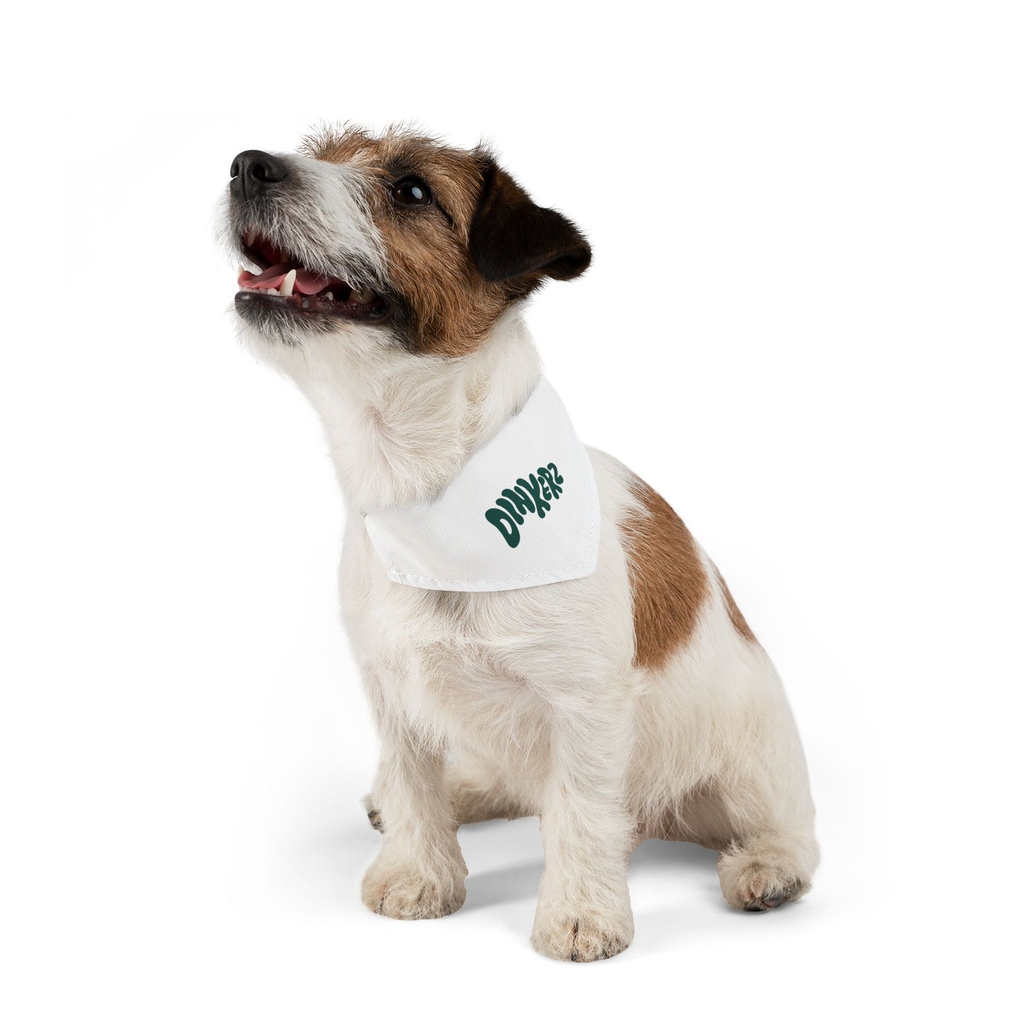 White Bandana Collar - Dinkerz Dogs