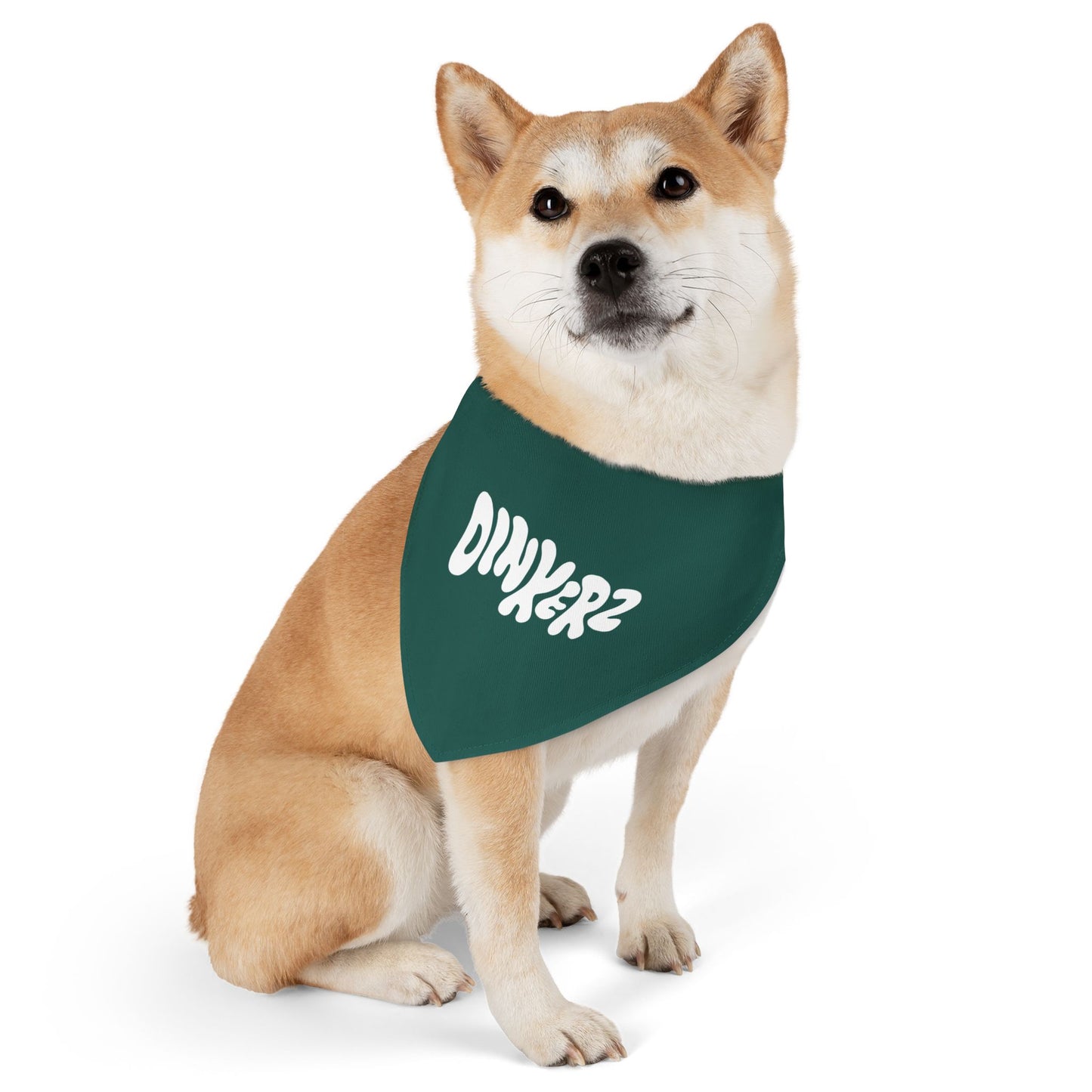 Green Bandana Collar - Dinkerz Dogs