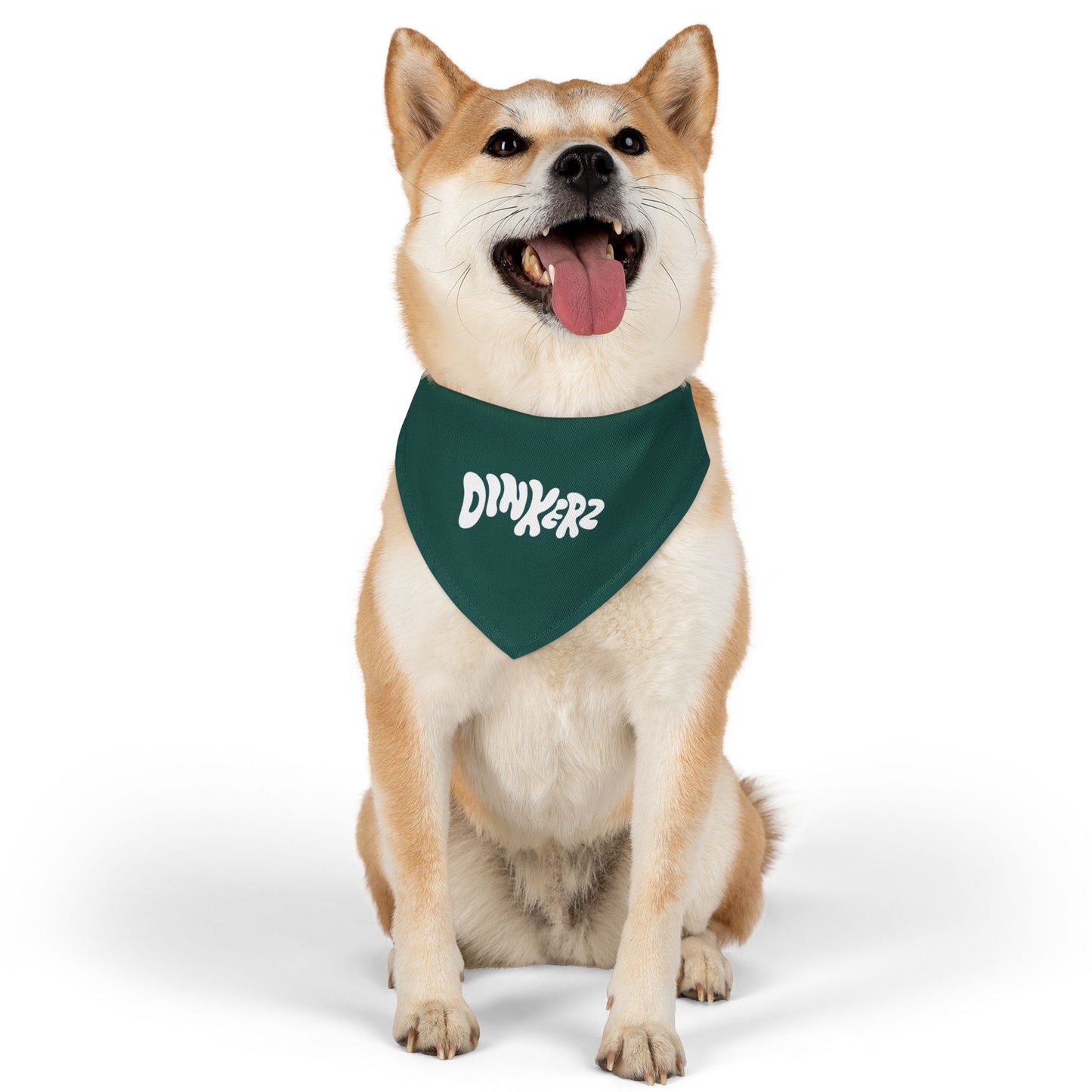Green Bandana Collar - Dinkerz Dogs