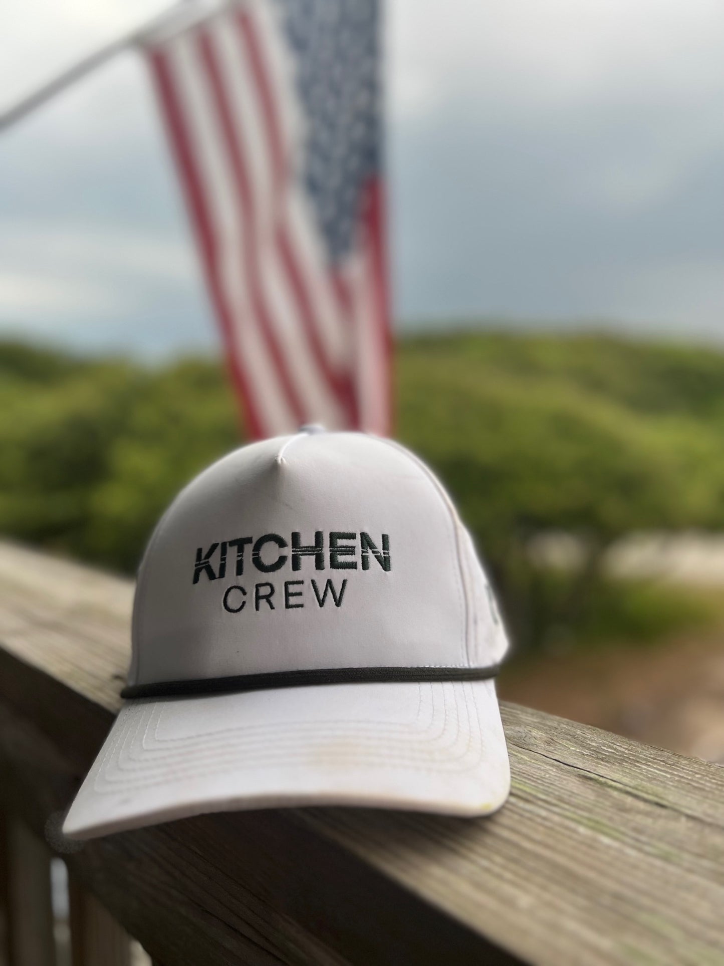"Kitchen Crew" Trucker Hat - Dinkerz Pickleball (White)