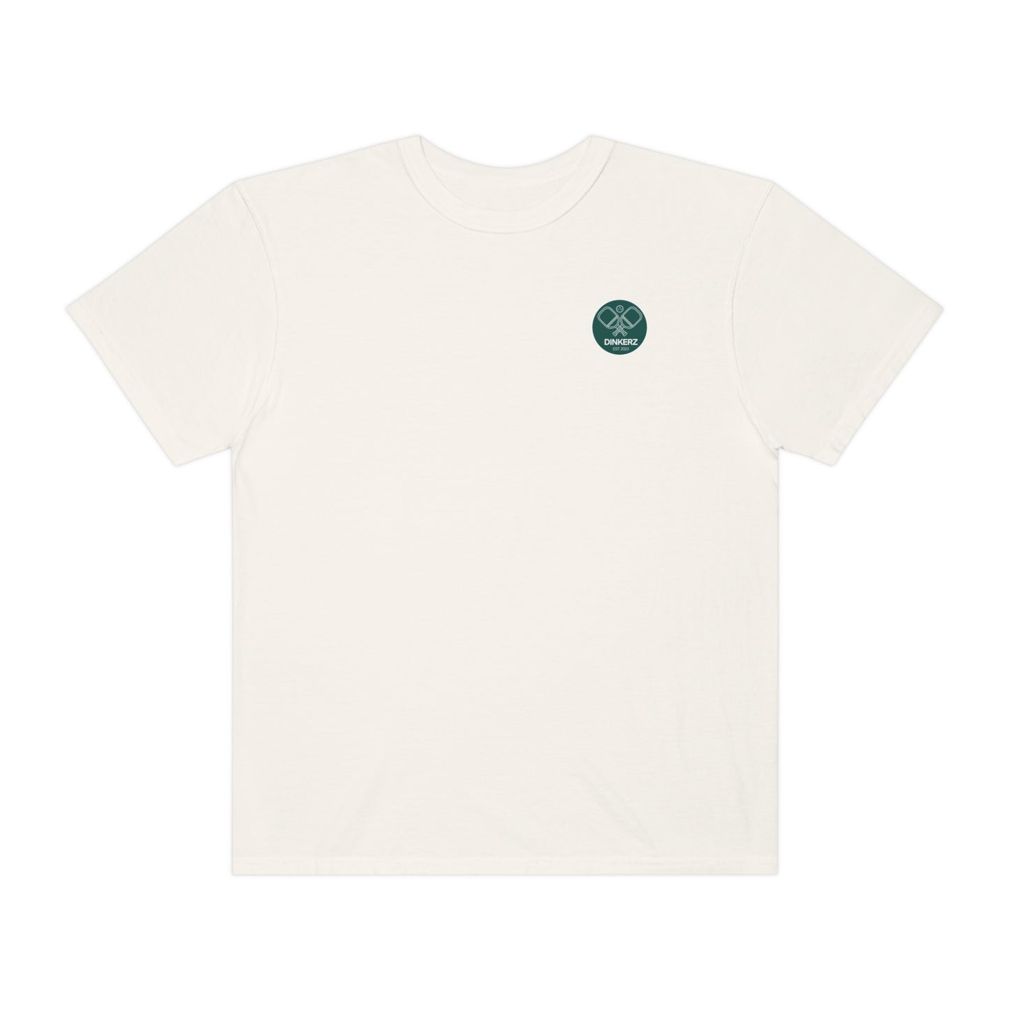 Dinkerz Pickleball Comfort Colors T-shirt (Round Logo)